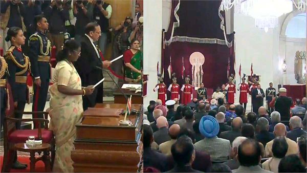 देश के 53वें चीफ जस्टिस बने जस्टिस सूर्यकांत, पूर्व CJI गवई से मिले, पीएम मोदी-शाह से भी भेंट देश के 53वें चीफ जस्टिस बने जस्टिस सूर्यकांत, पूर्व CJI गवई से मिले, पीएम मोदी-शाह से भी भेंट