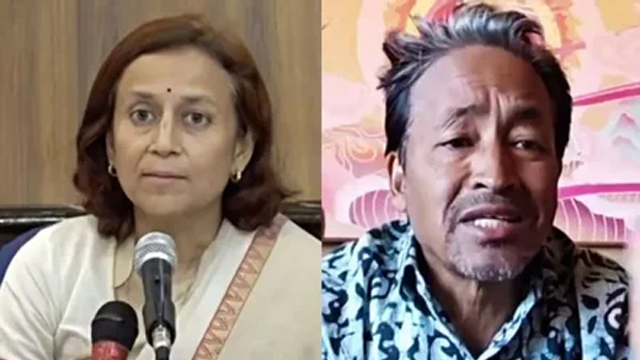 सोनम वांगचुक की हिरासत को चुनौती देने वाली याचिका पर सोमवार को सुनवाई, पत्नी ने दायर की है अपील सोनम वांगचुक की हिरासत को चुनौती देने वाली याचिका पर सोमवार को सुनवाई, पत्नी ने दायर की है अपील