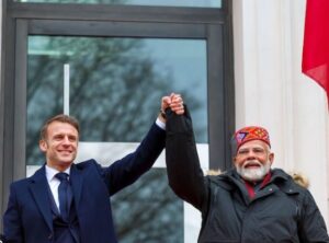 नरेंद्र मोदी ने ‘प्यारे दोस्त’ कहकर किया इमैनुएल मैक्रों का स्वागत