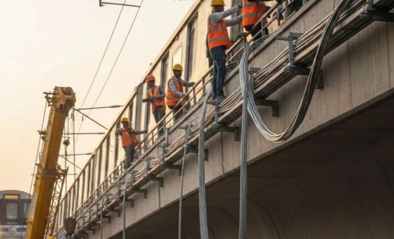 मेट्रो का 1000 मीटर केबल चोरी, सुरक्षा व्यवस्था पर उठे सवाल