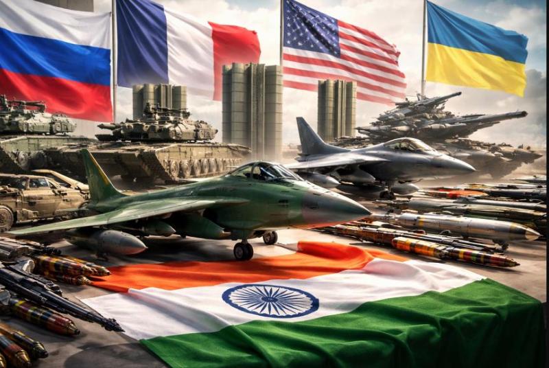 भारत बना दुनिया का दूसरा सबसे बड़ा हथियार खरीदार